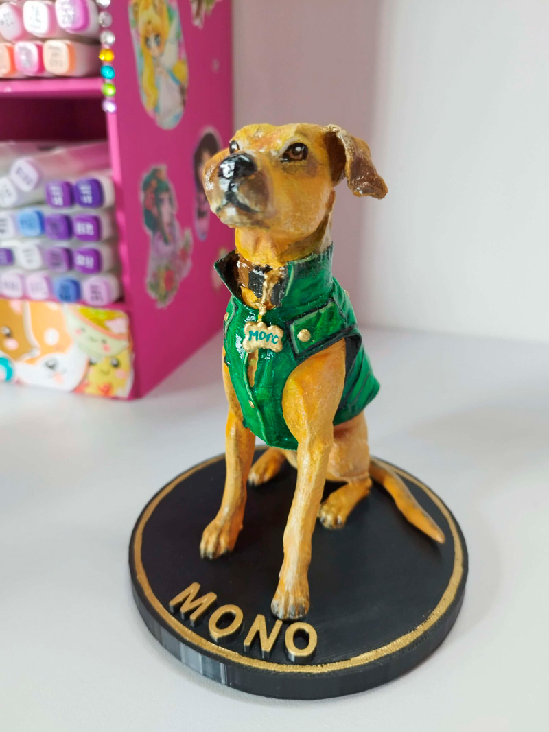 Tu mascota en impresion 3D Estilo realista